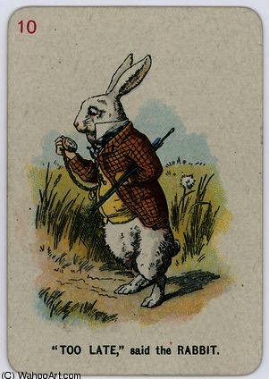 Too Late, Said The Rabbit — Sir John Tenniel
