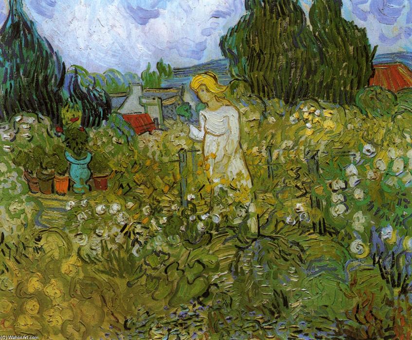 Marguerite Gachet In The Garden — Vincent Willem Van Gogh