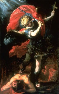 Saint Michael Triumphing Over Evil — Claudio Coello