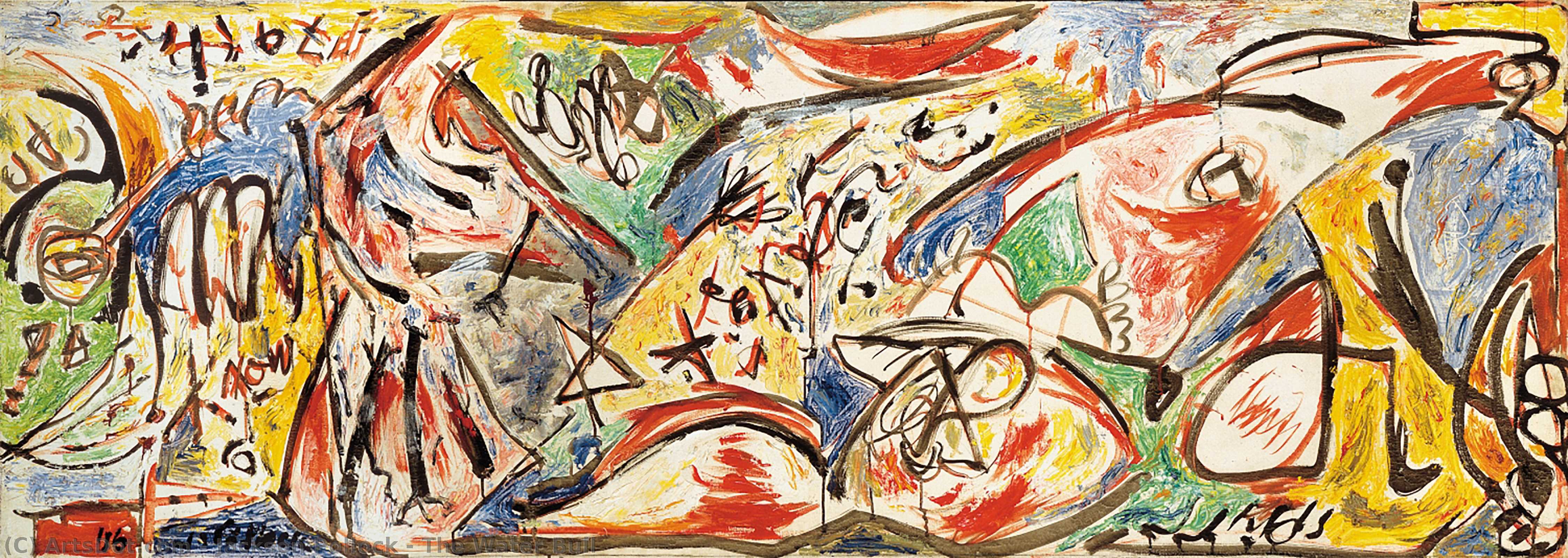The Water Bull — Paul Jackson Pollock