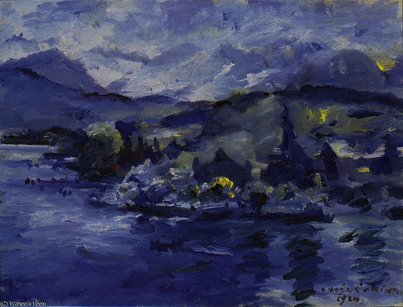 Lake Lucerne In The Afternoon — Lovis Corinth