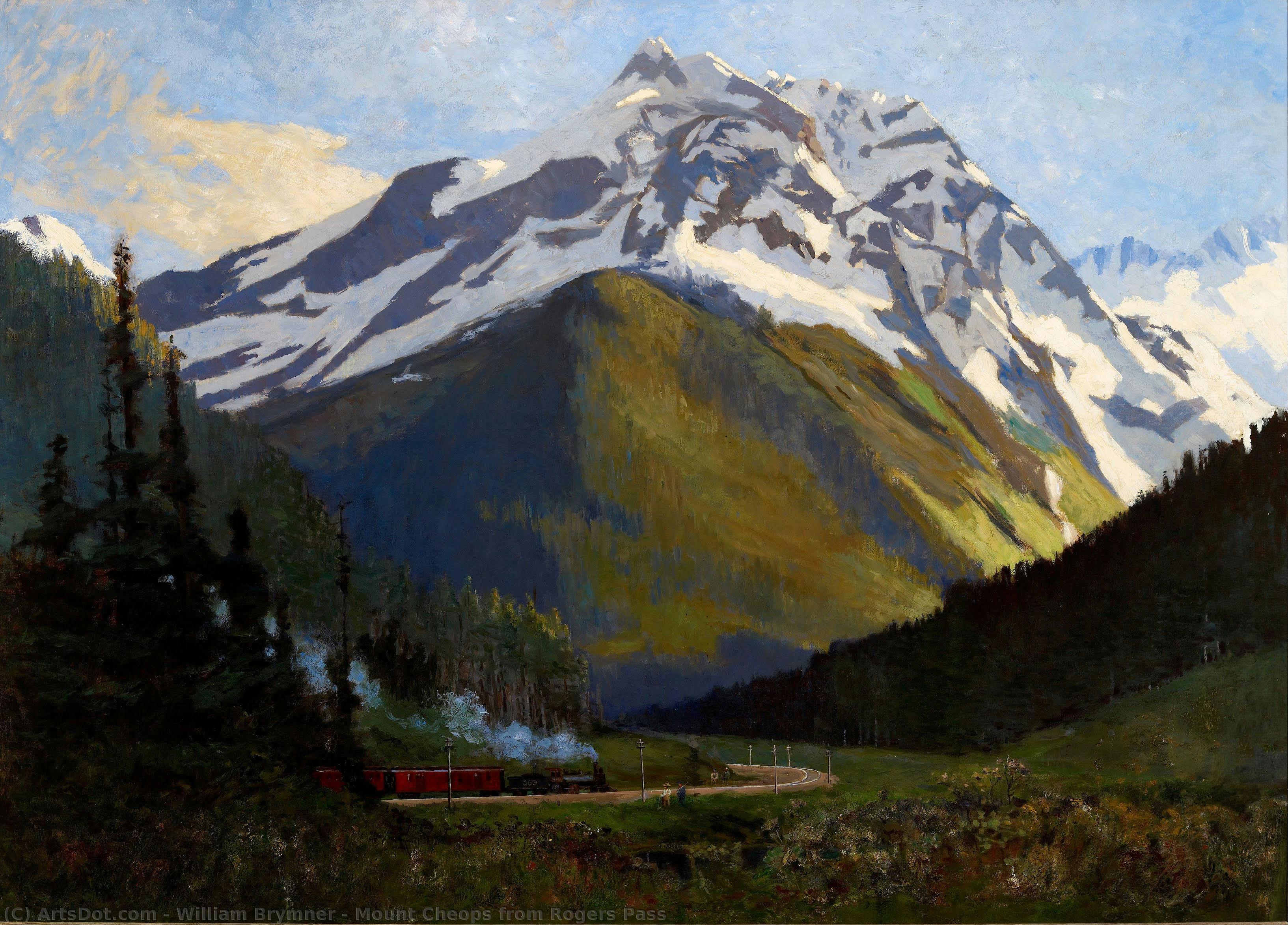 Mount Cheops From Rogers Pass — William Brymner