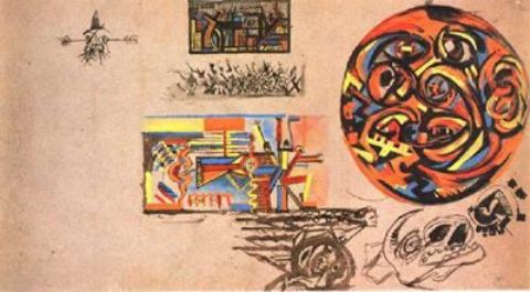 Sin Título 3 — Jackson Pollock