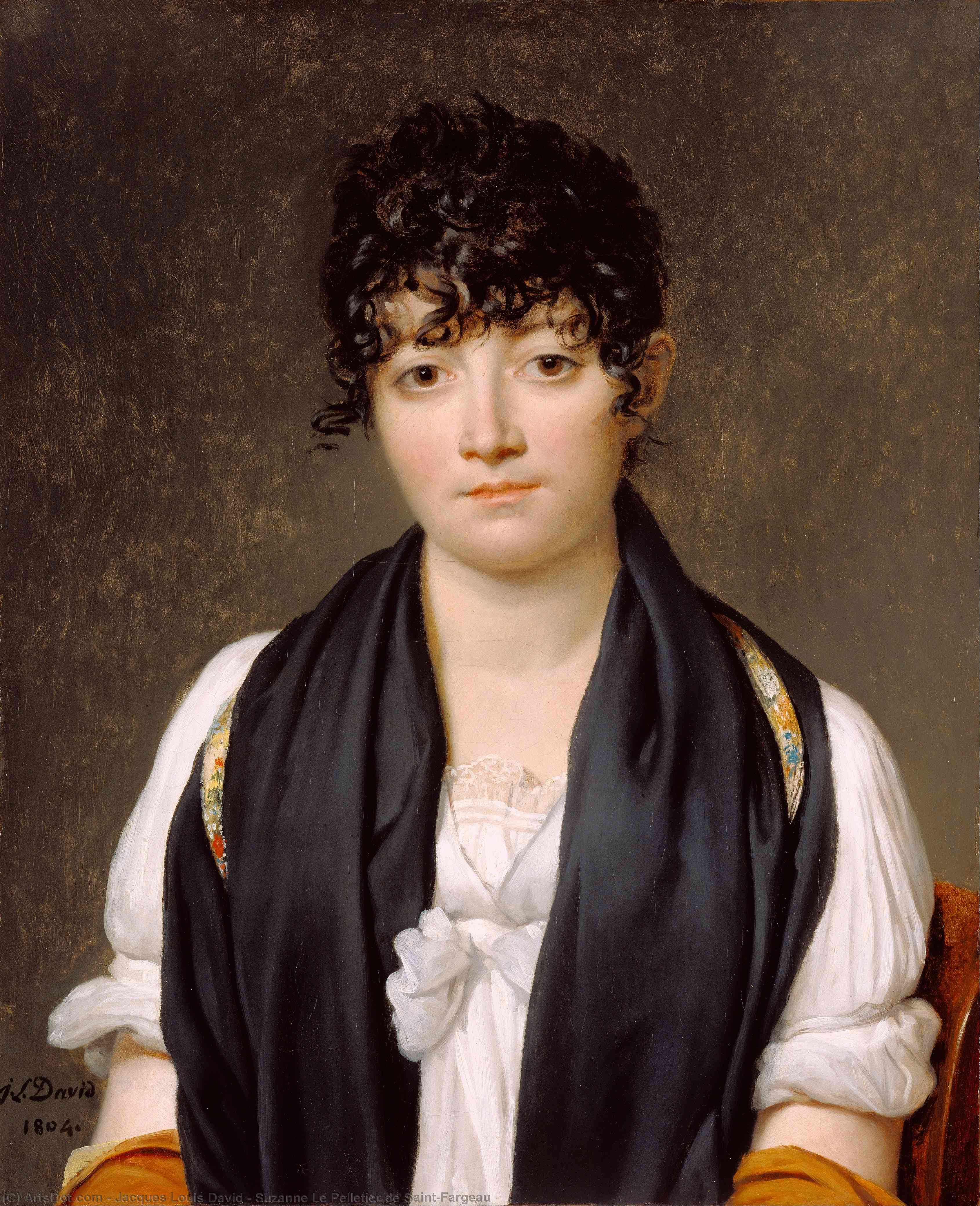 Suzanne Le Pelletier De Saint-fargeau — Jacques-louis David