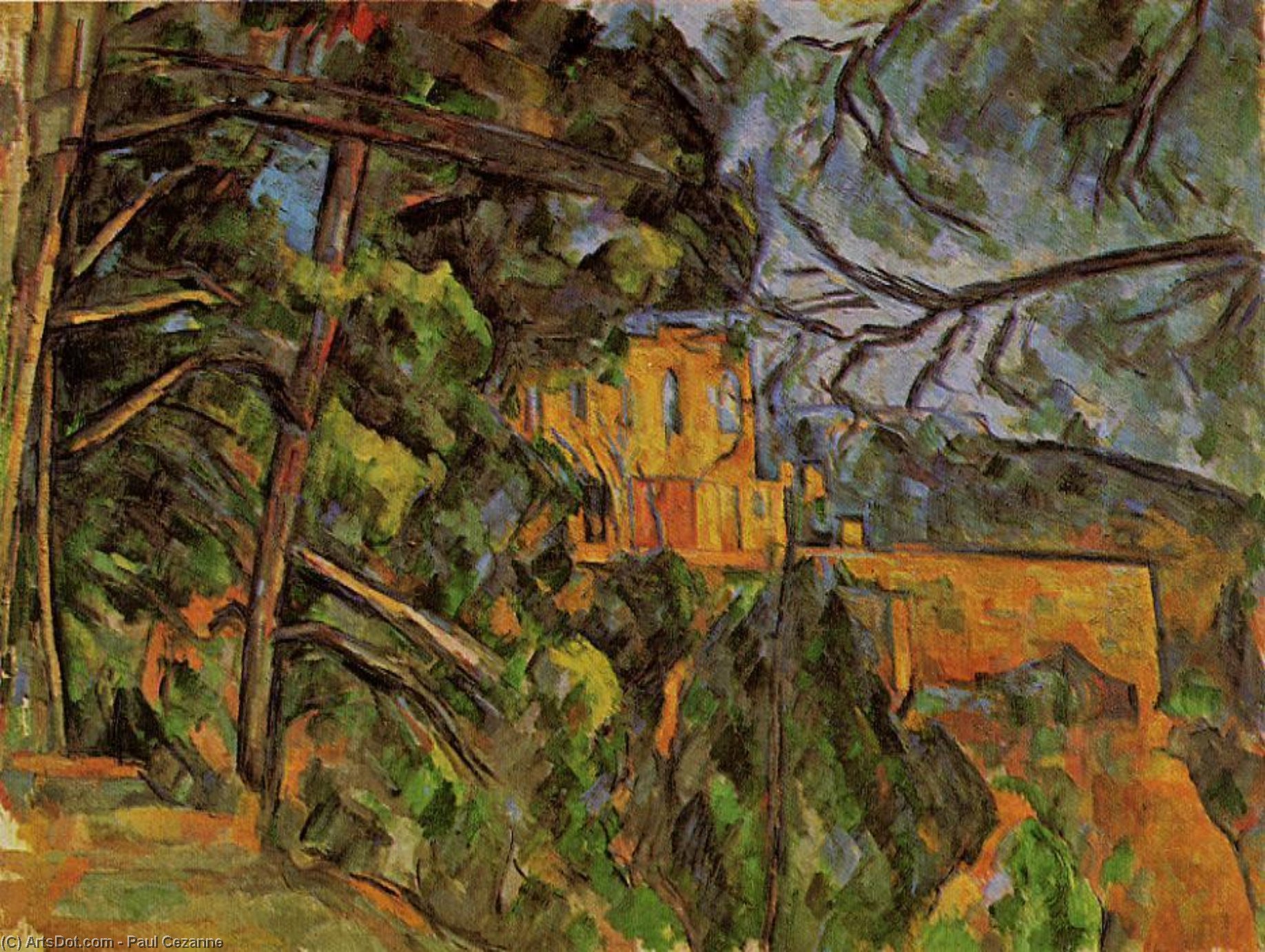 Chateau Noir — Paul Cézanne