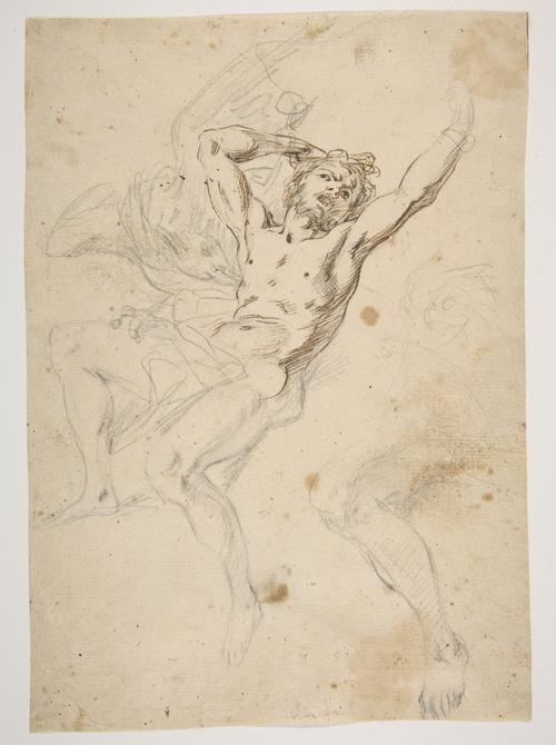 Study For A Prometheus Bound — Salvator Rosa