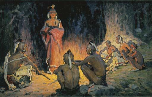 The Speaker — Eanger Irving Couse