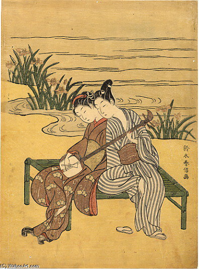 The Dalliance — Suzuki Harunobu