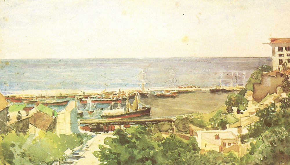 Odessa Harbour — Mikhail Vrubel