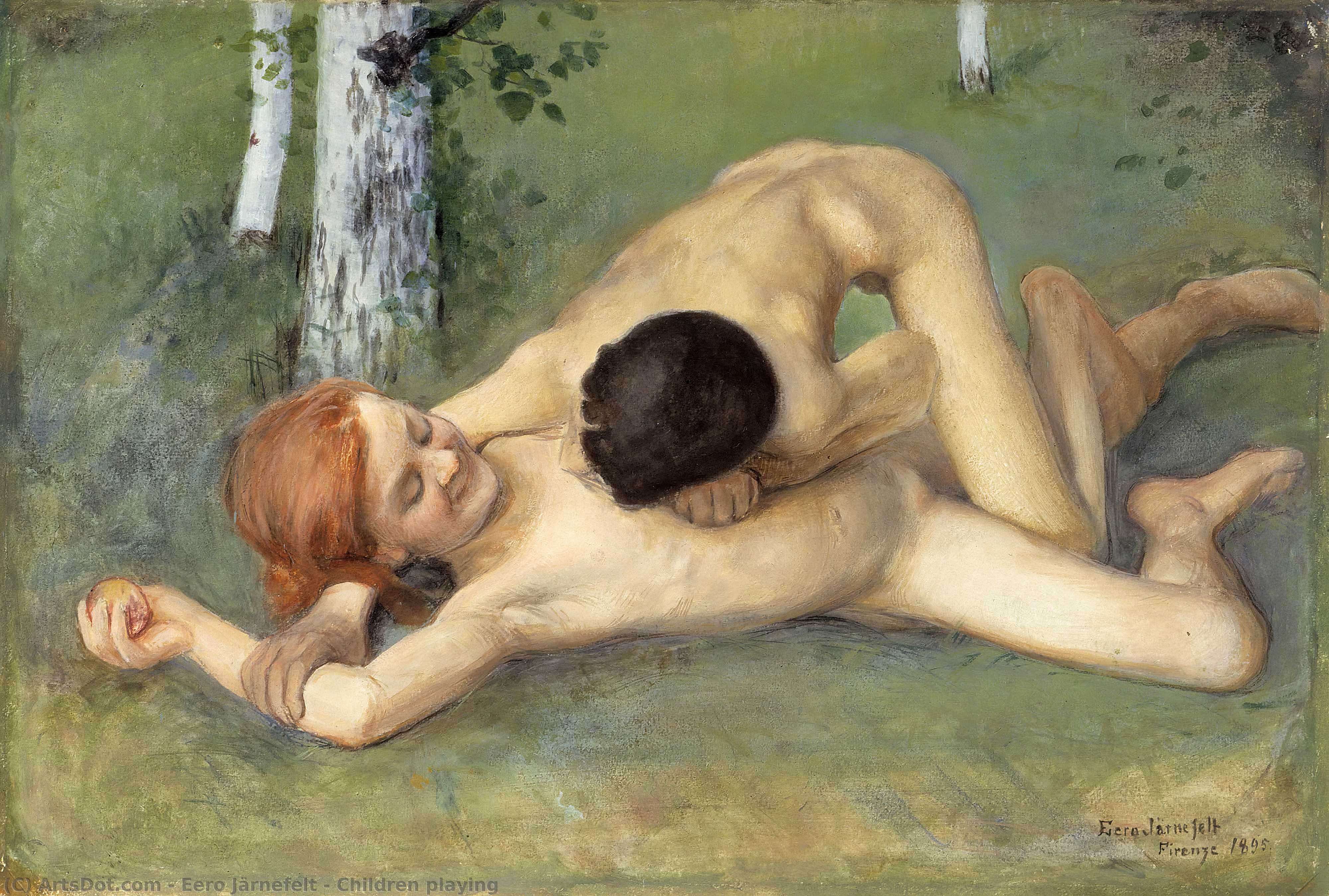 Children Playing — Eero Järnefelt
