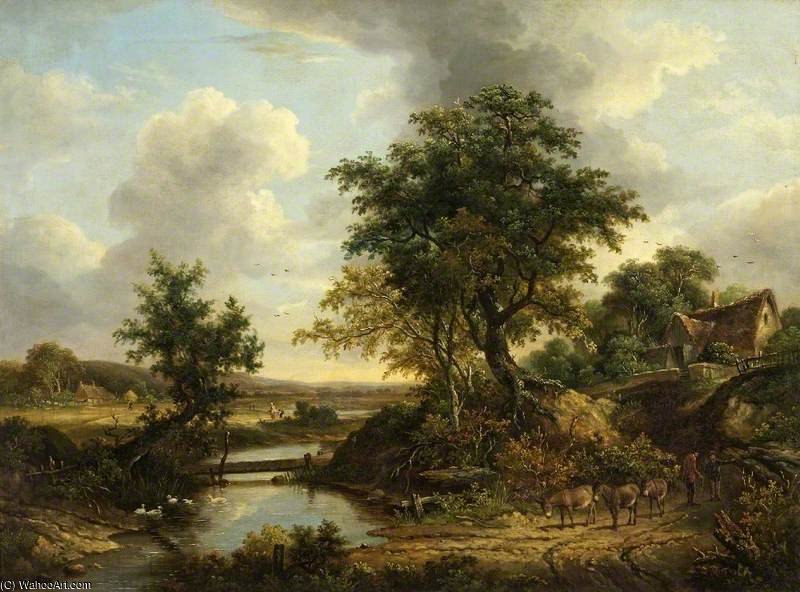 River Scene — Richard Hilder