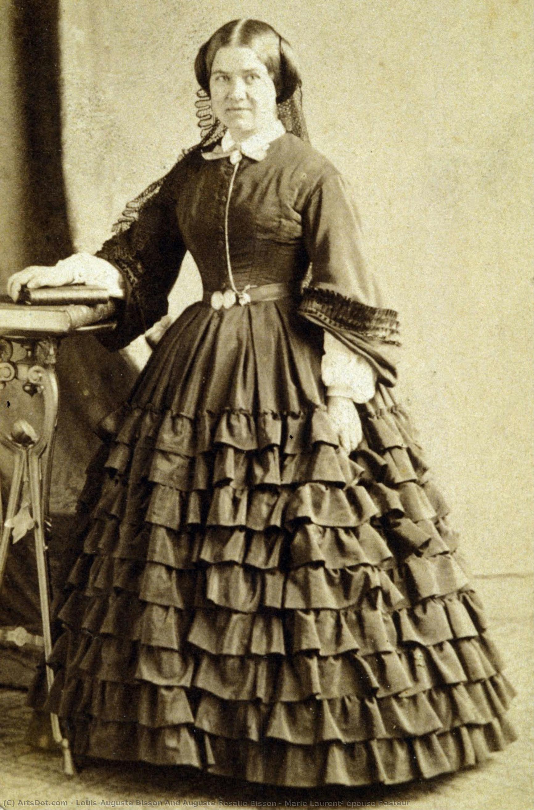 Marie Laurent, Épouse Pasteur — Louis-auguste Bisson And Auguste-rosalie Bisson