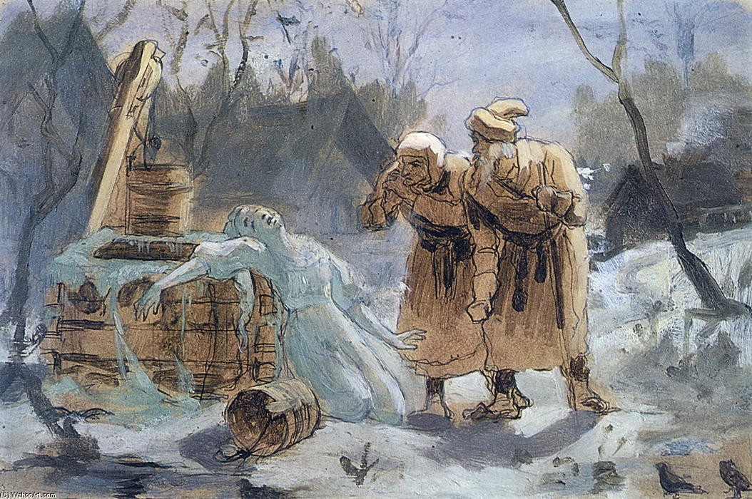 Melting Snow Maiden — Vasily Grigoryevich Perov