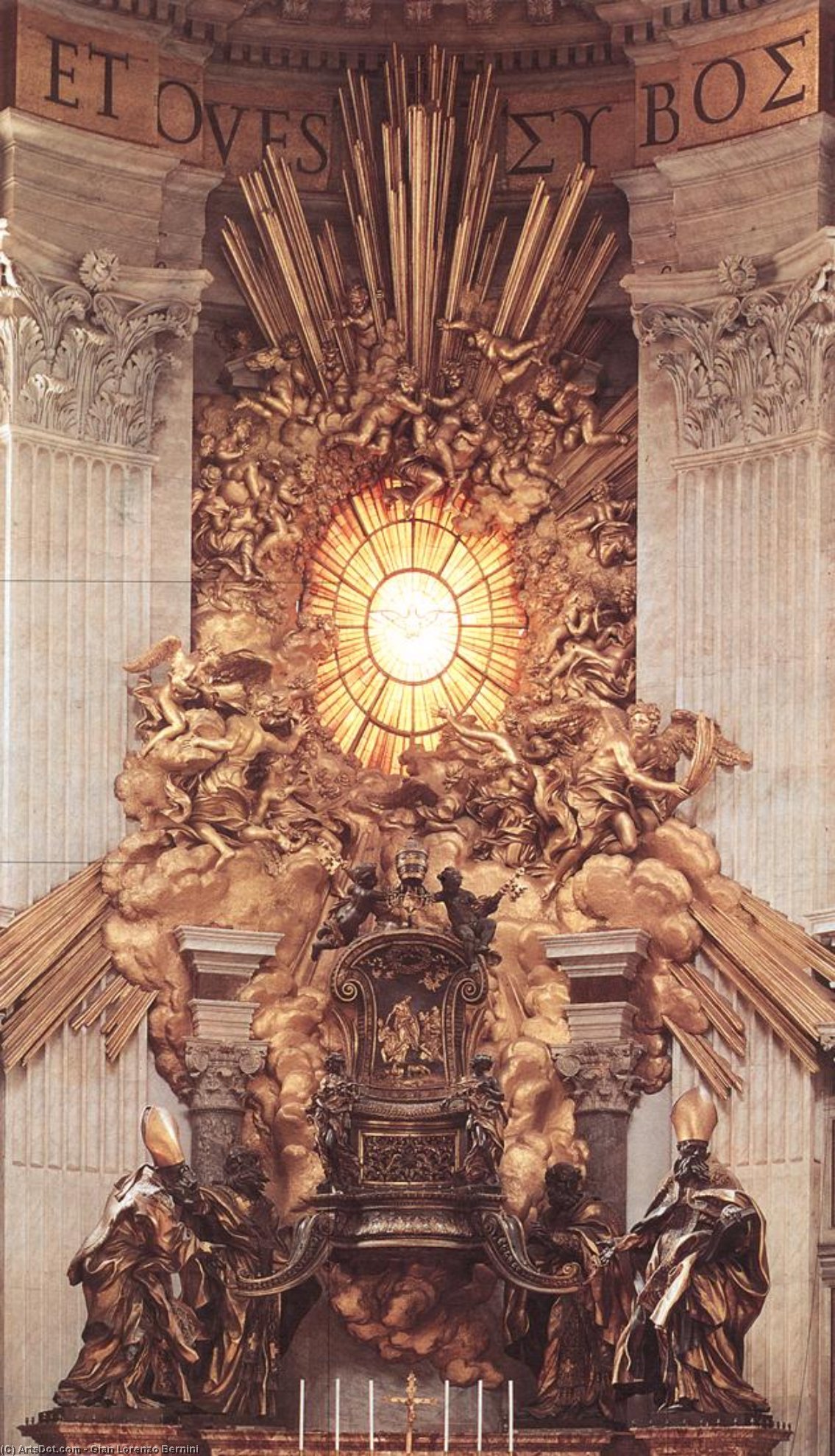 The Throne Of Saint Peter — Gian Lorenzo Bernini