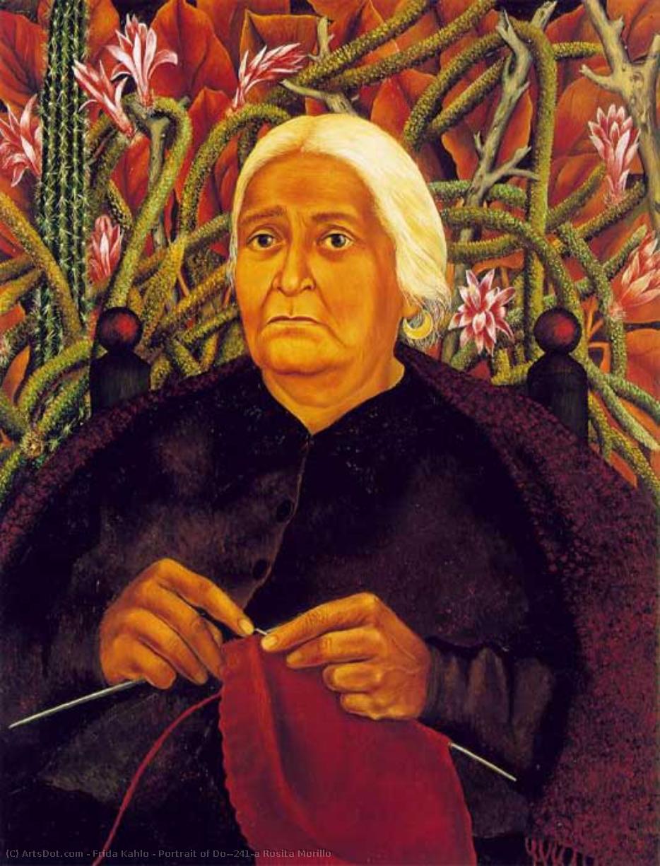 Portrait Of Doña Rosita Morillo — Frida Kahlo