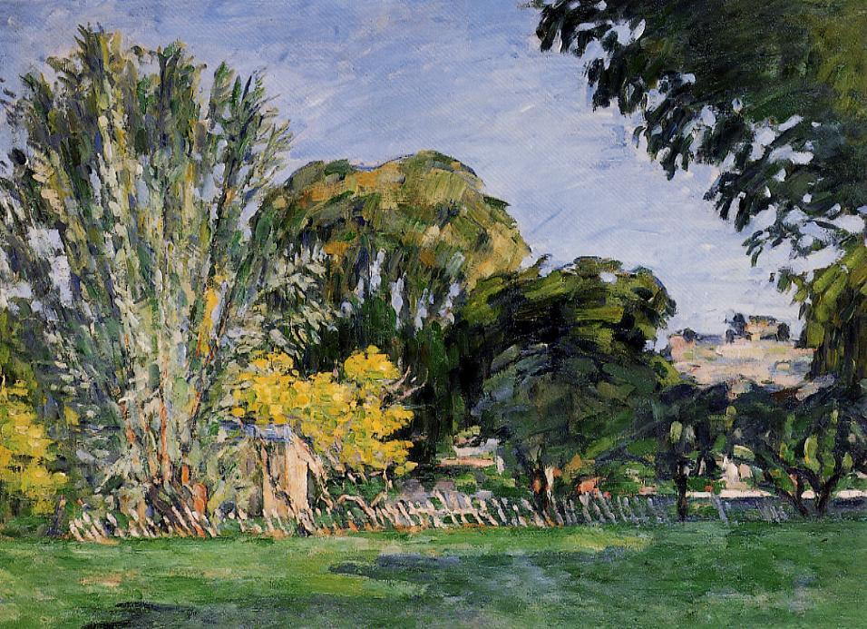 The Trees Of Jas De Bouffan — Paul Cézanne