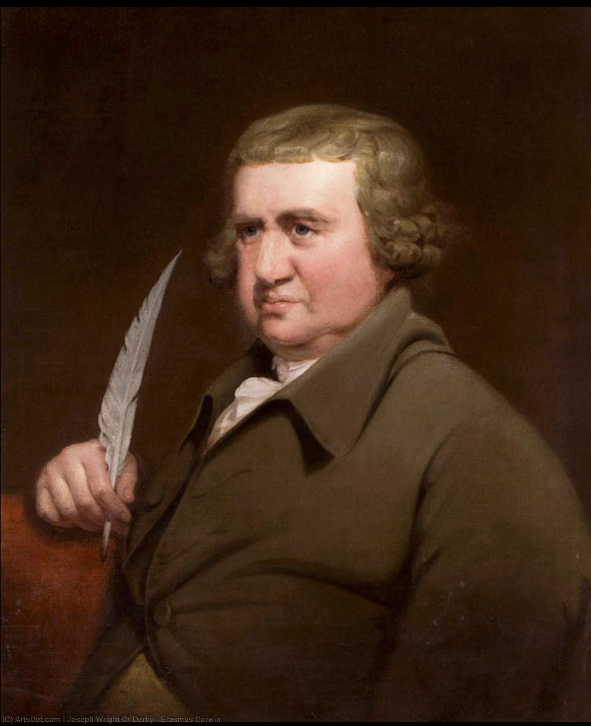 Erasmus Darwin — Joseph Wright Of Derby