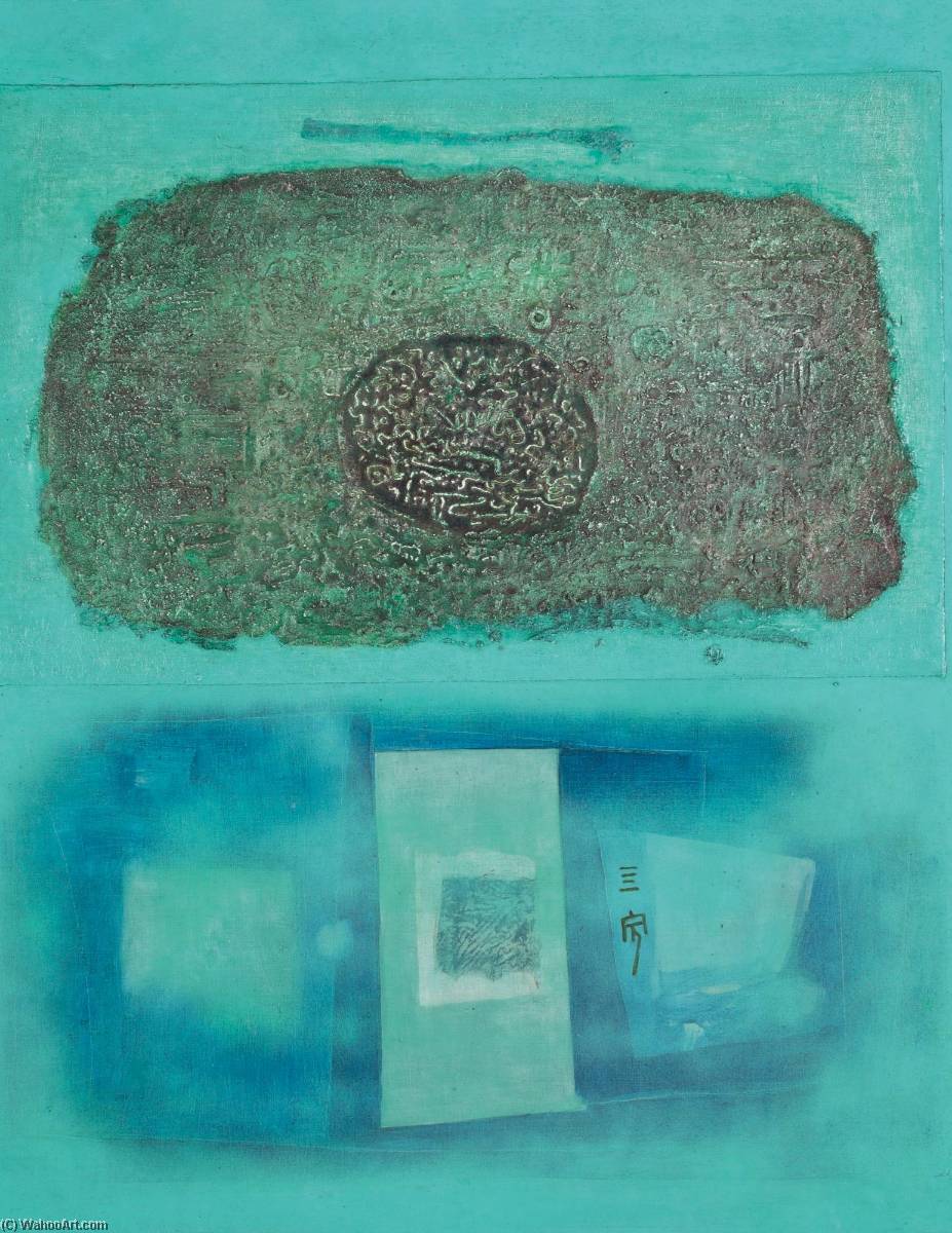 Abstract Composition — Cheong Soo Pieng