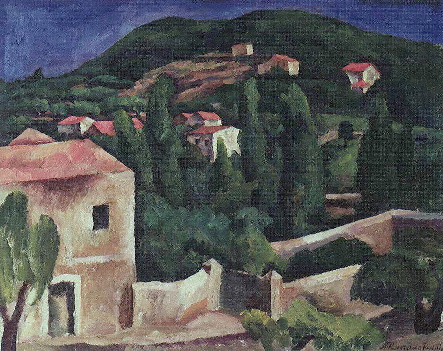 Mount Cassis — Pyotr Konchalovsky