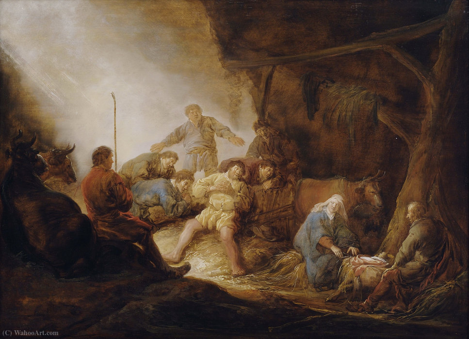The Adoration Of The Shepherds — Benjamin Gerritsz Cuyp