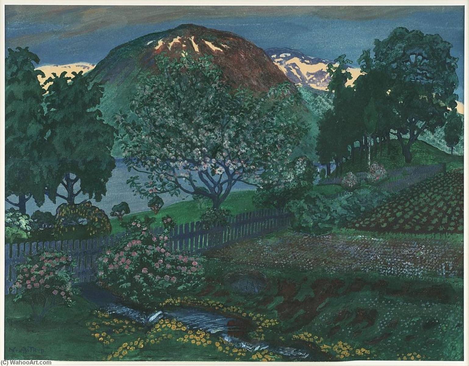 June Night — Nicolai Astrup