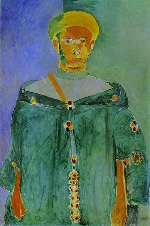 The Moroccan In Green — Henri Matisse