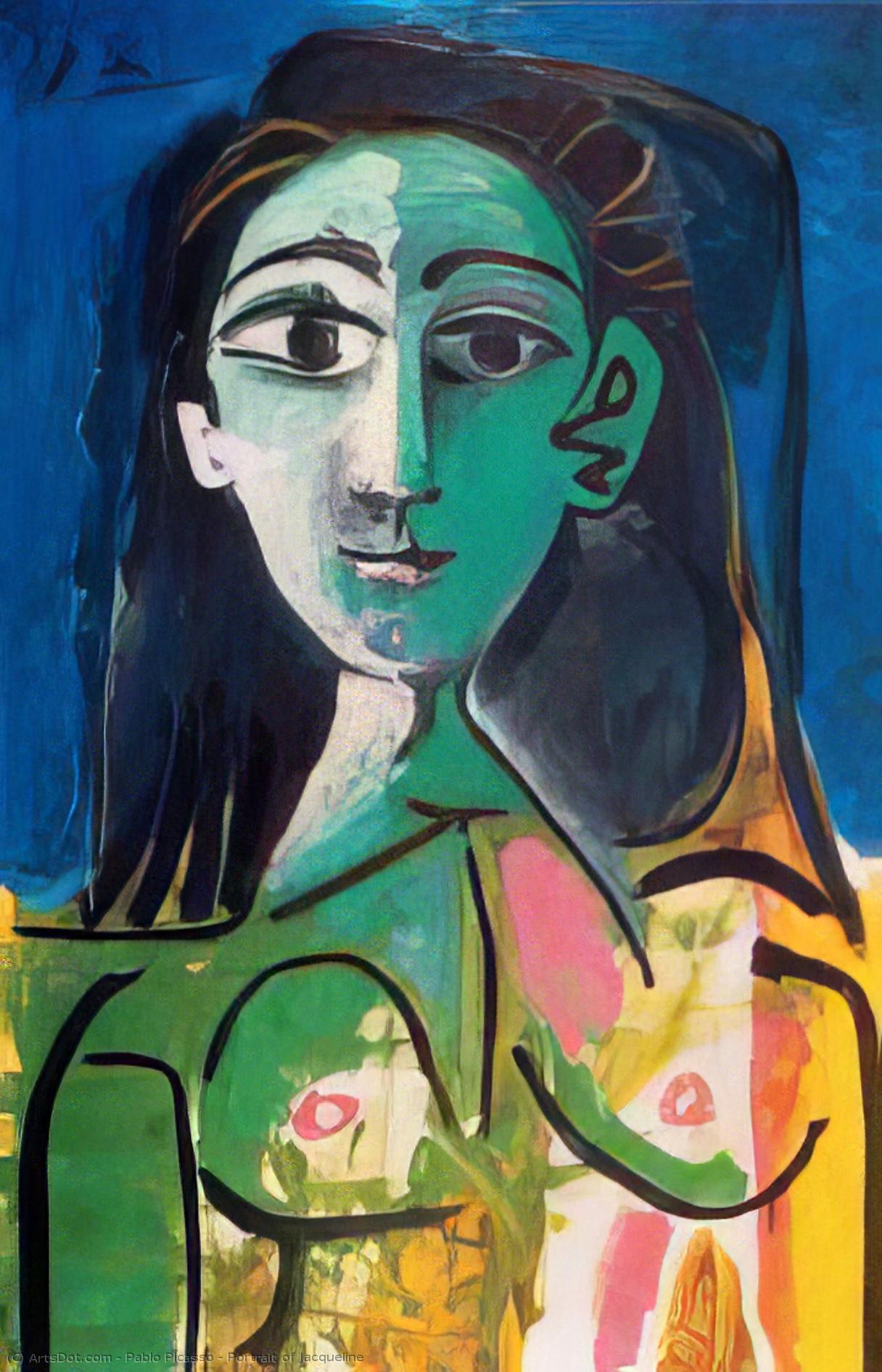 Portrait Of Jacqueline — Pablo Picasso