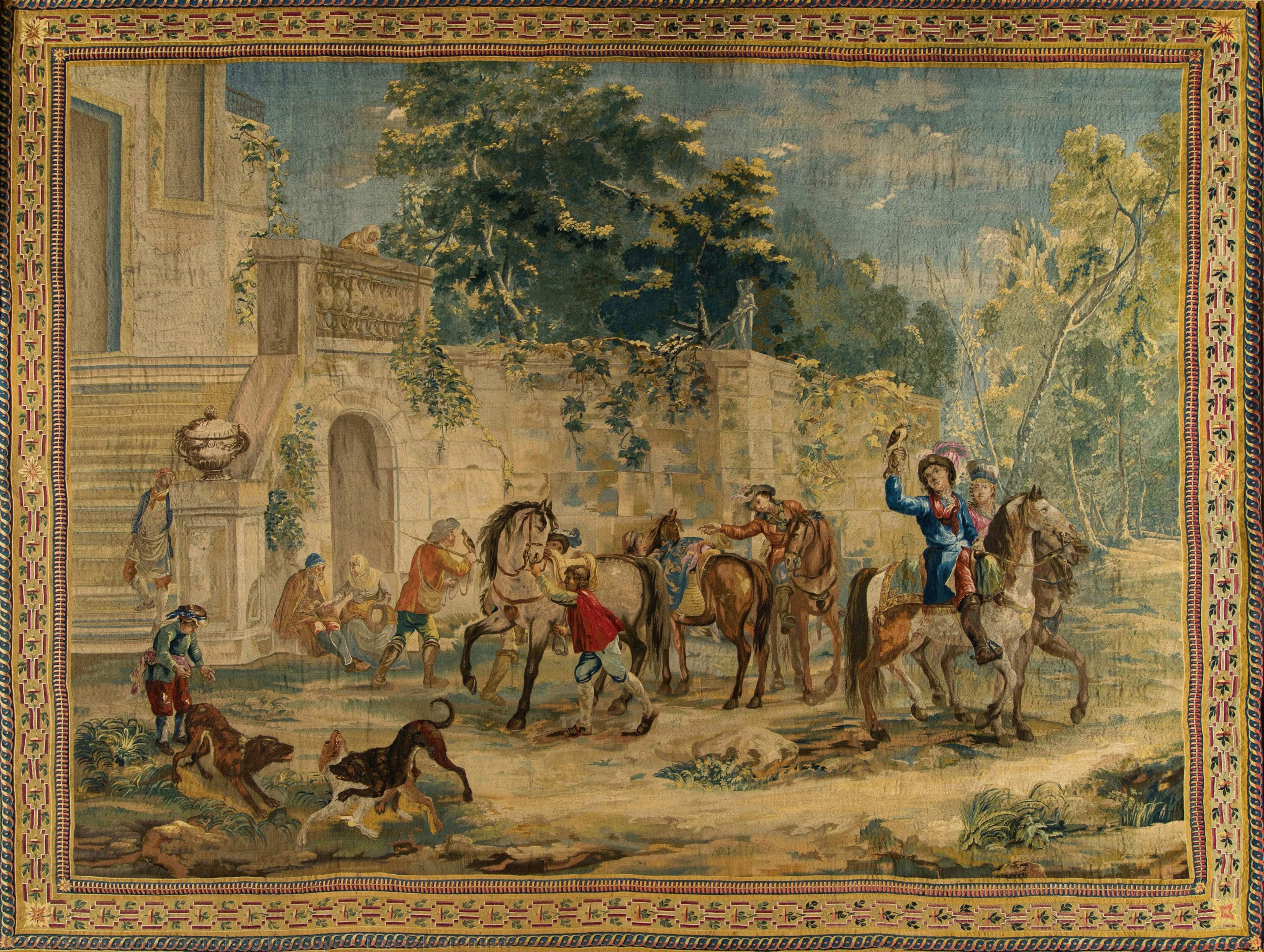 The Falcon Hunt — Francisco José De Goya Y Lucientes