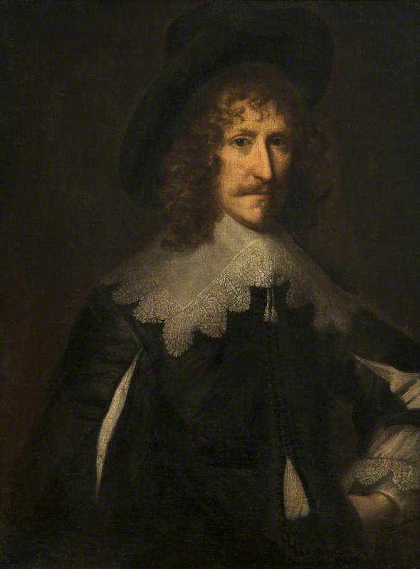 Portrait Of An Unknown Cavalier — Sir Anthony Van Dyck