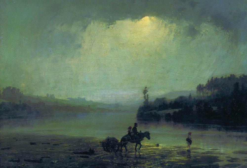 Downpour — Vasily Dmitrievich Polenov