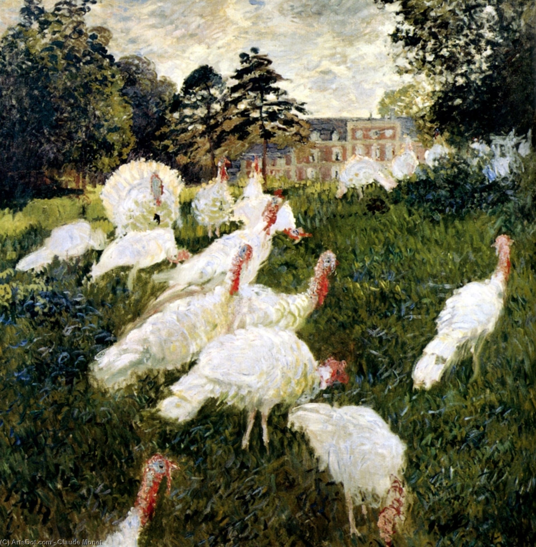 The Turkeys — Claude Monet