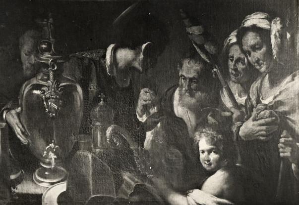 The Charity Of St. Lawrence — Bernardo Strozzi