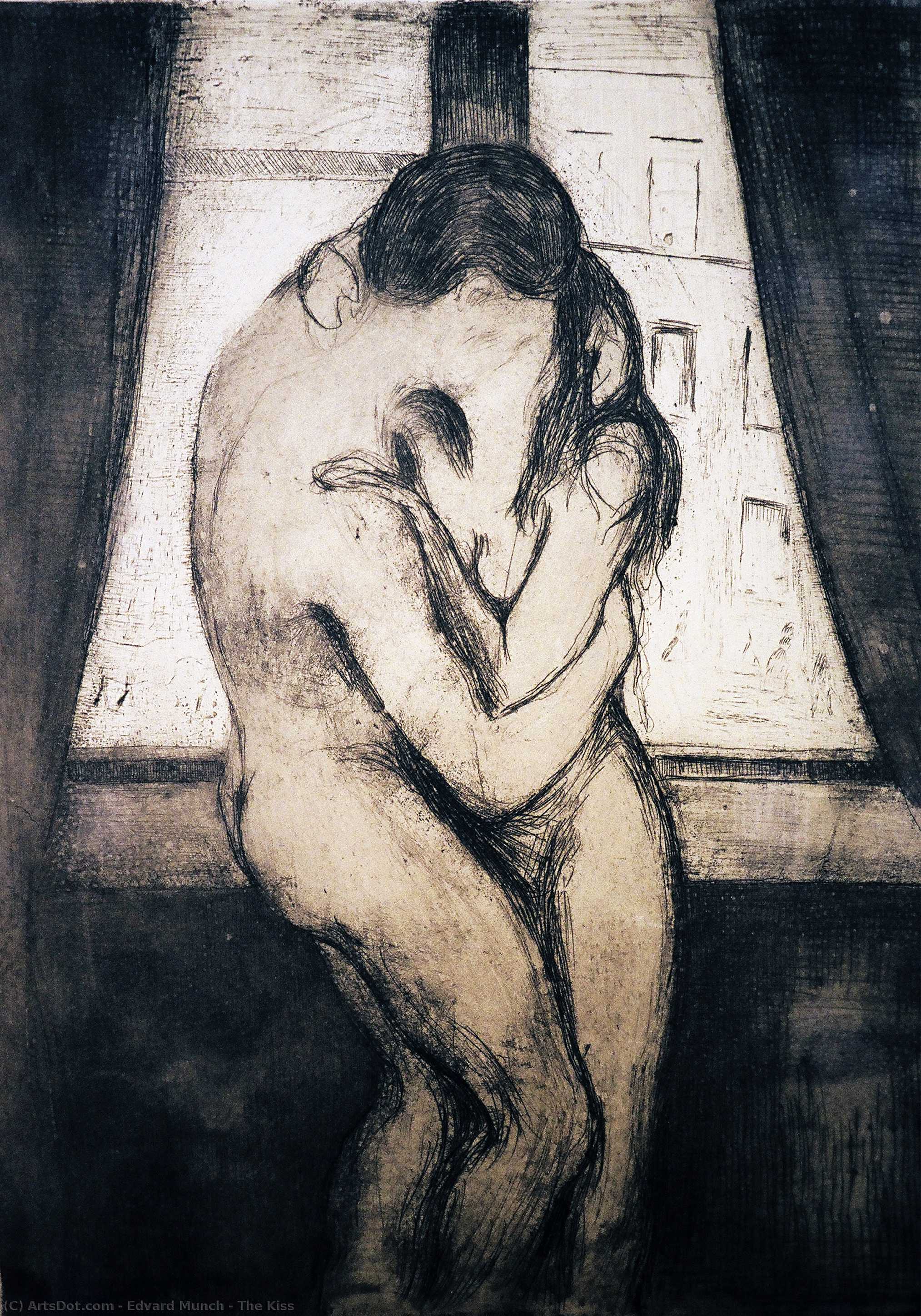 The Kiss — Edvard Munch