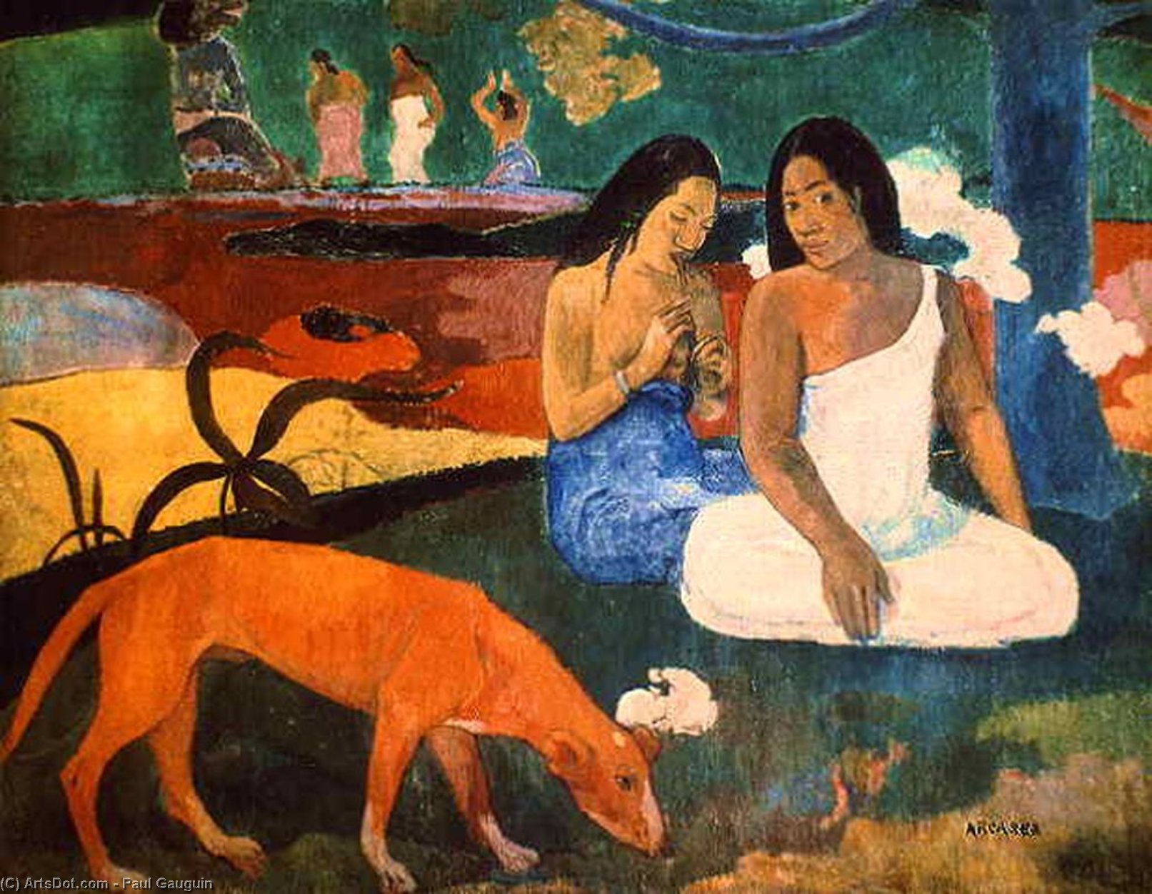 Arearea — Eugène Henri Paul Gauguin