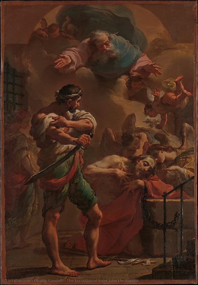The Execution Of Saint John The Baptist — Ubaldo Gandolfi