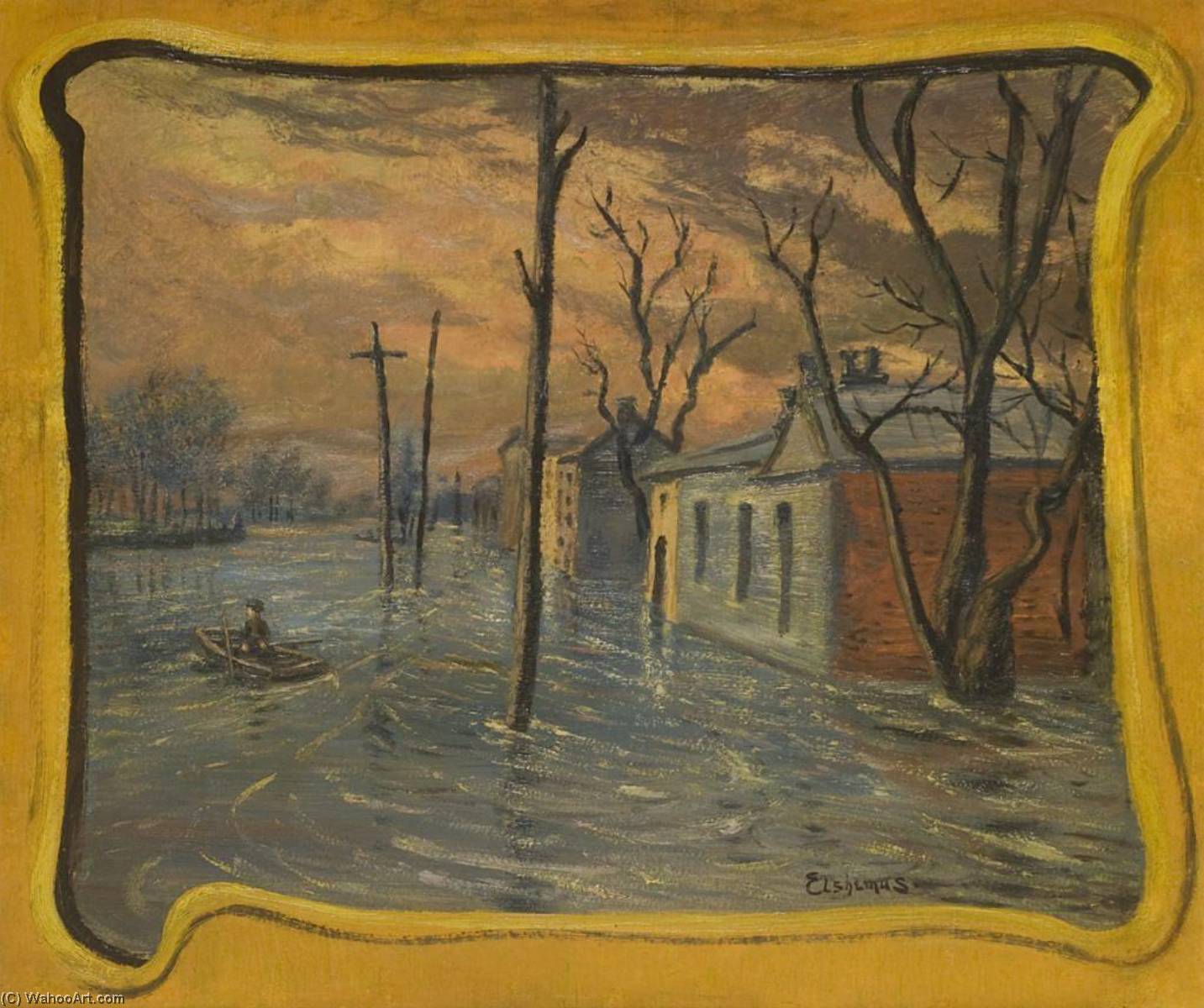 The Flood — Louis Michel Eilshemius