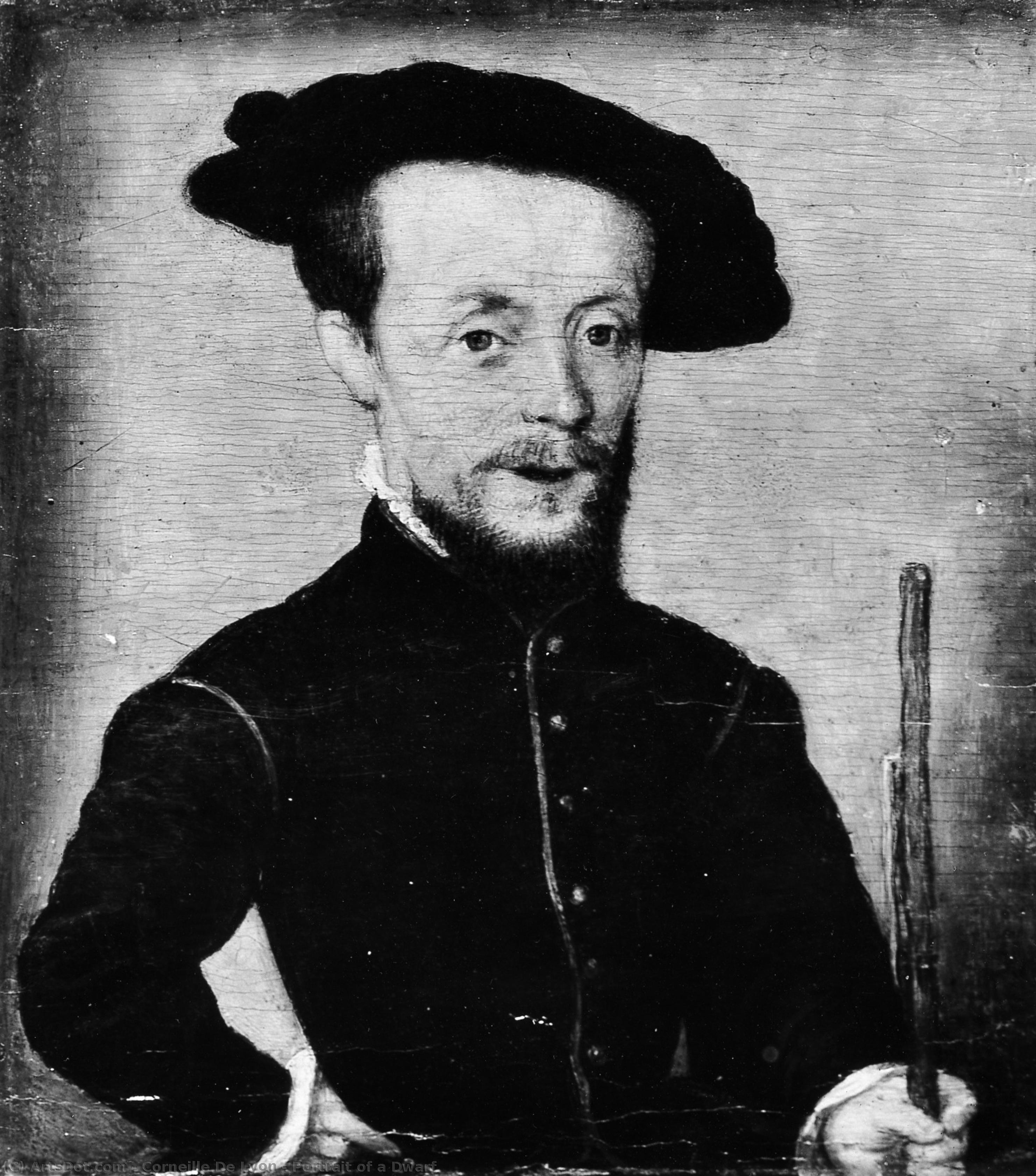 Portrait Of A Dwarf — Corneille De Lyon