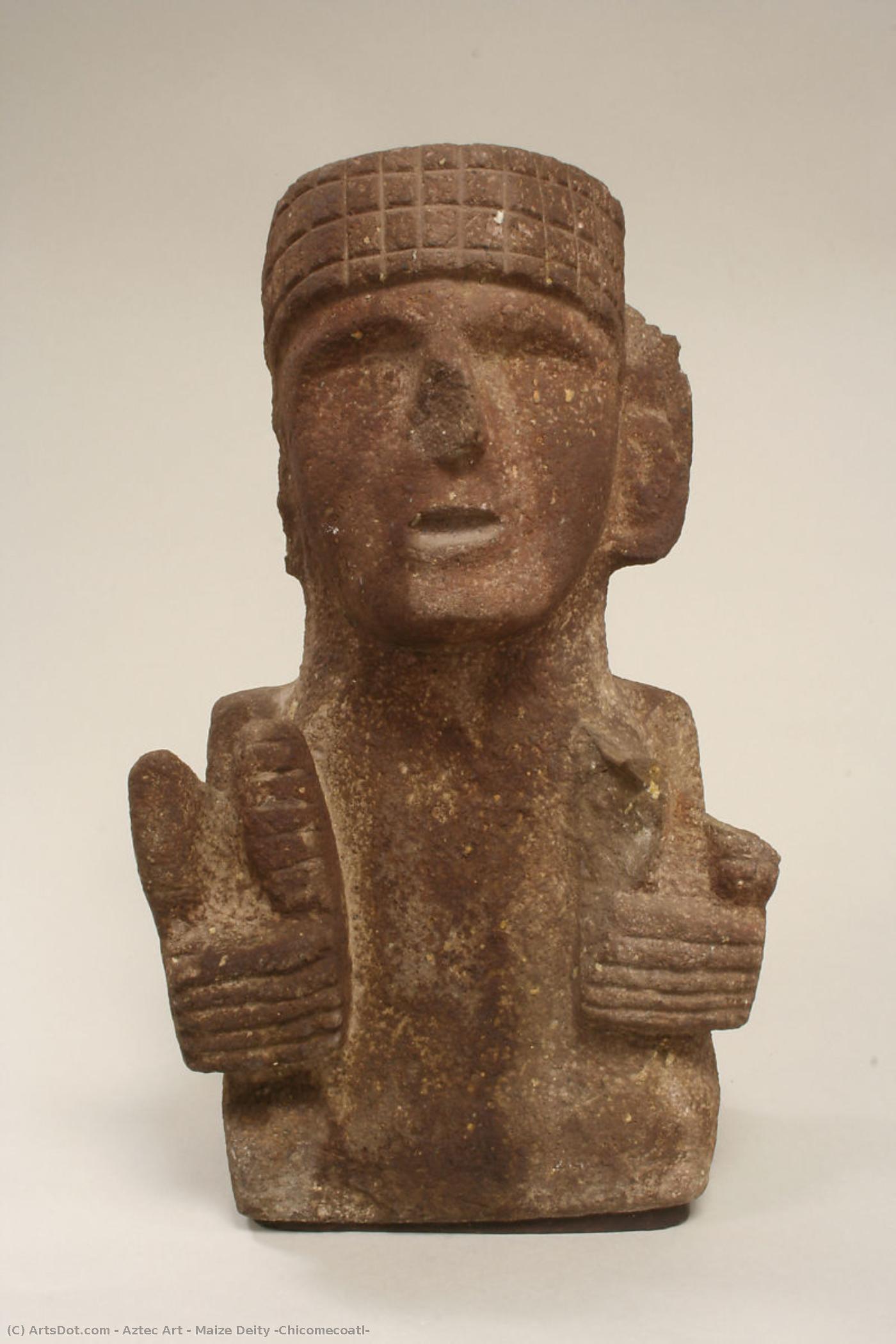 Maize Deity (chicomecoatl) — Aztec Empire