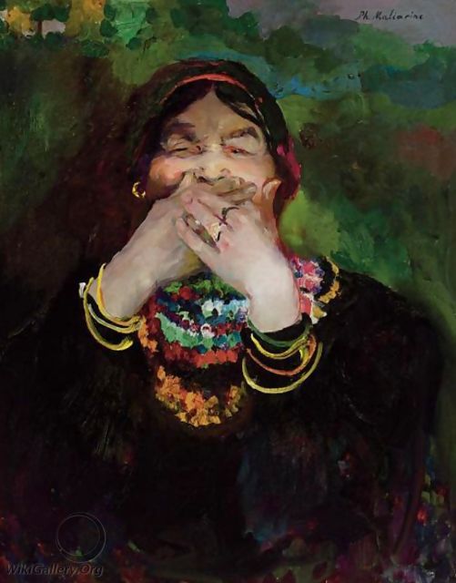 Laughing Woman — Filipp Andreevich Maliavin