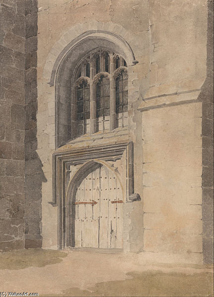 Doorway And Window Of A Church — John Sell Cotman