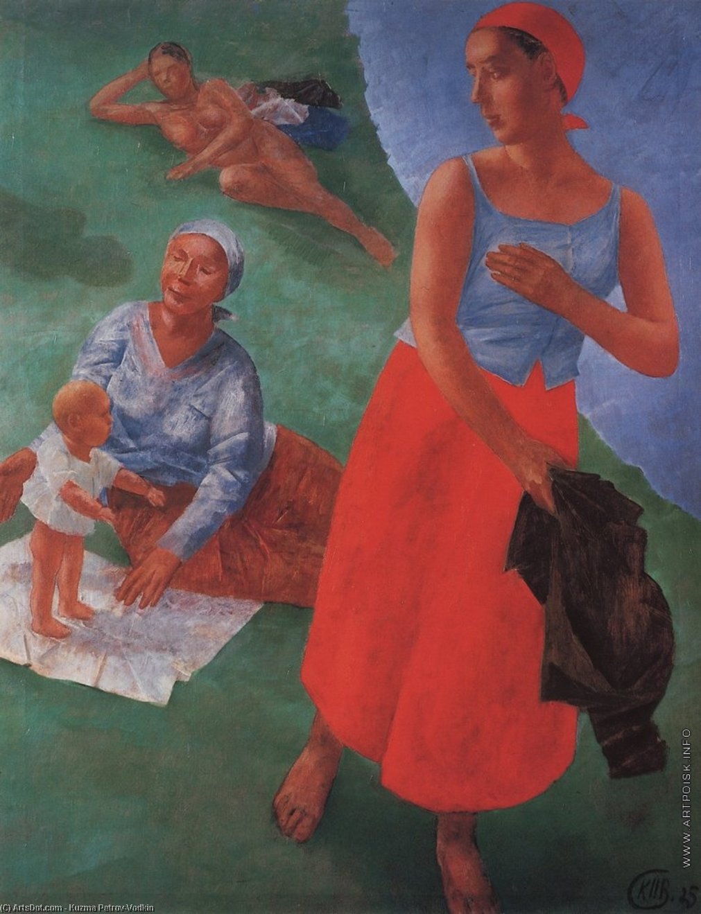 First Steps — Kuzma Petrov-vodkin