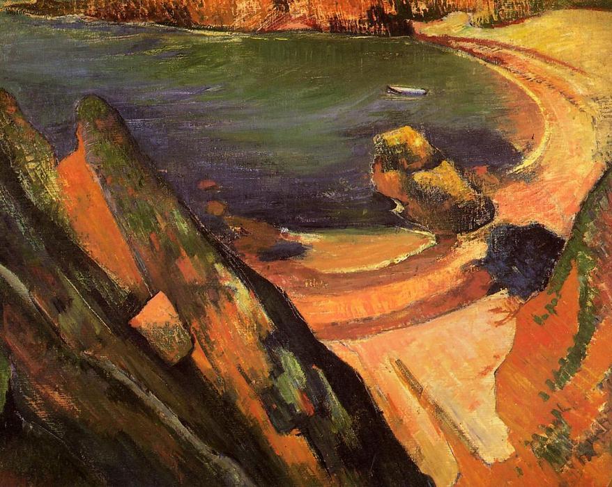 The Creek, Le Pouldu — Eugène Henri Paul Gauguin