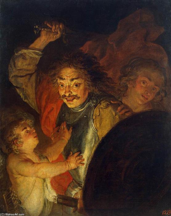 Mars, Venus And Cupid — Joachim Von Sandrart