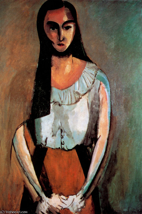 L'italienne Huile Sur Toile New York, Guggenheim — Henri Matisse