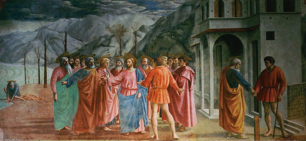 The Tribute Money — Masaccio