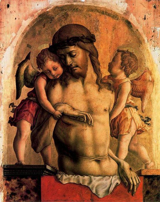 Cristo Morto Sorretto Dagli Angeli — Carlo Crivelli