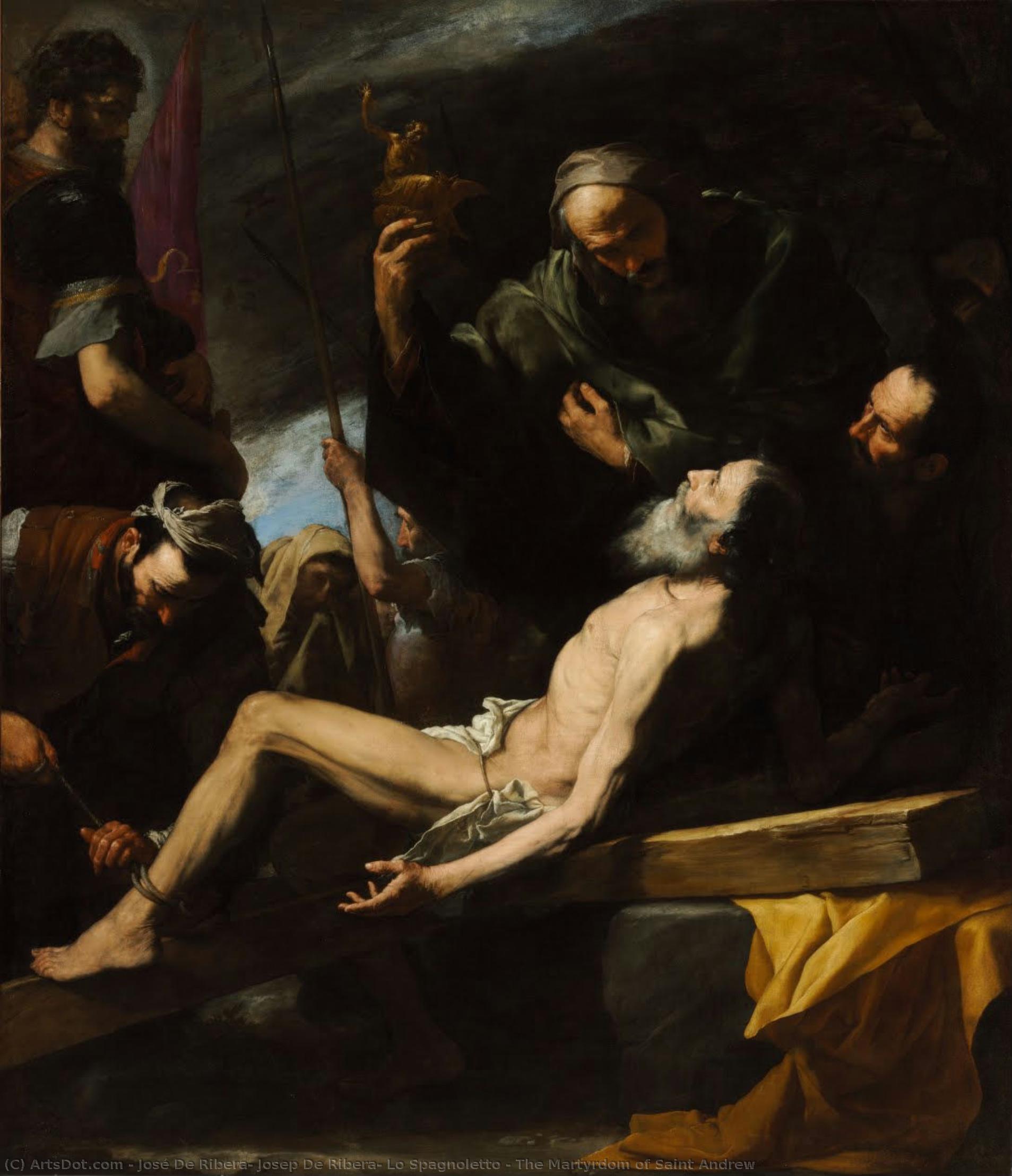 The Martyrdom Of Saint Andrew — Jusepe De Ribera
