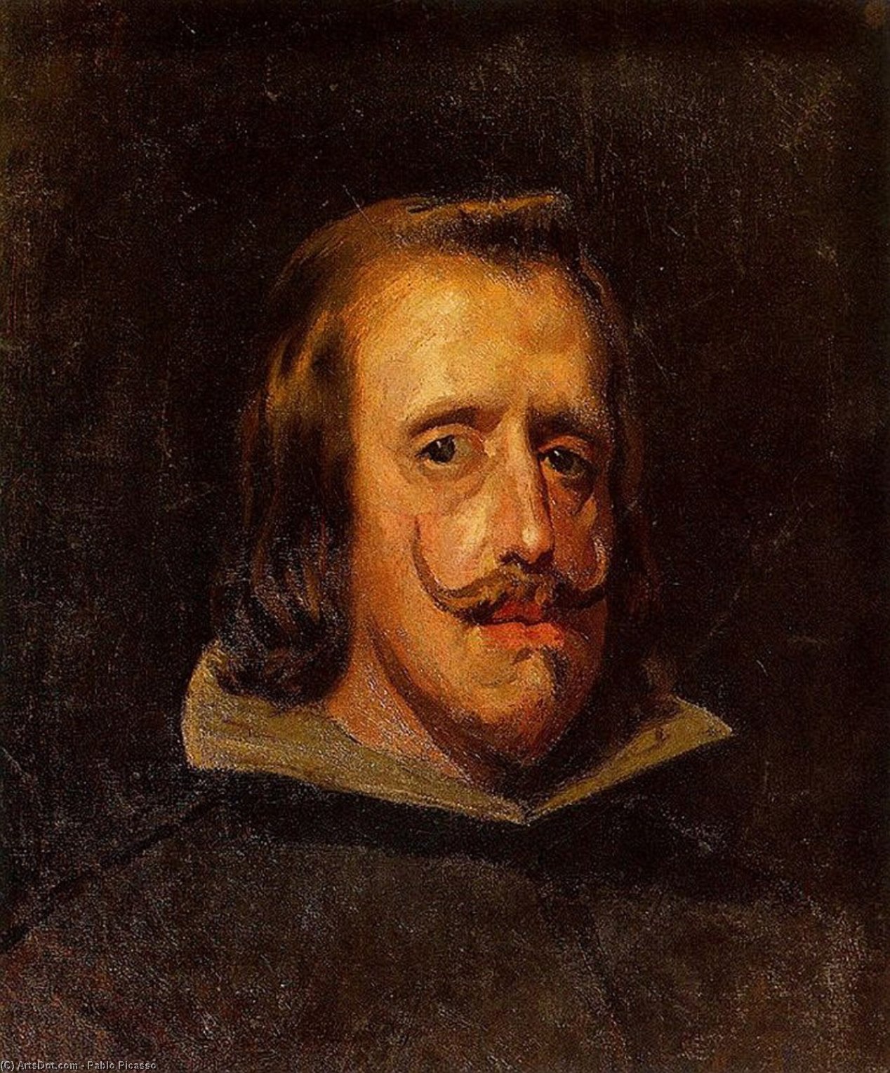 Portrait Of Felipe Iv — Pablo Picasso