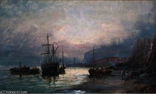 Busy Shipping Lanes Off A Port — William A. Thornley (thornbery)