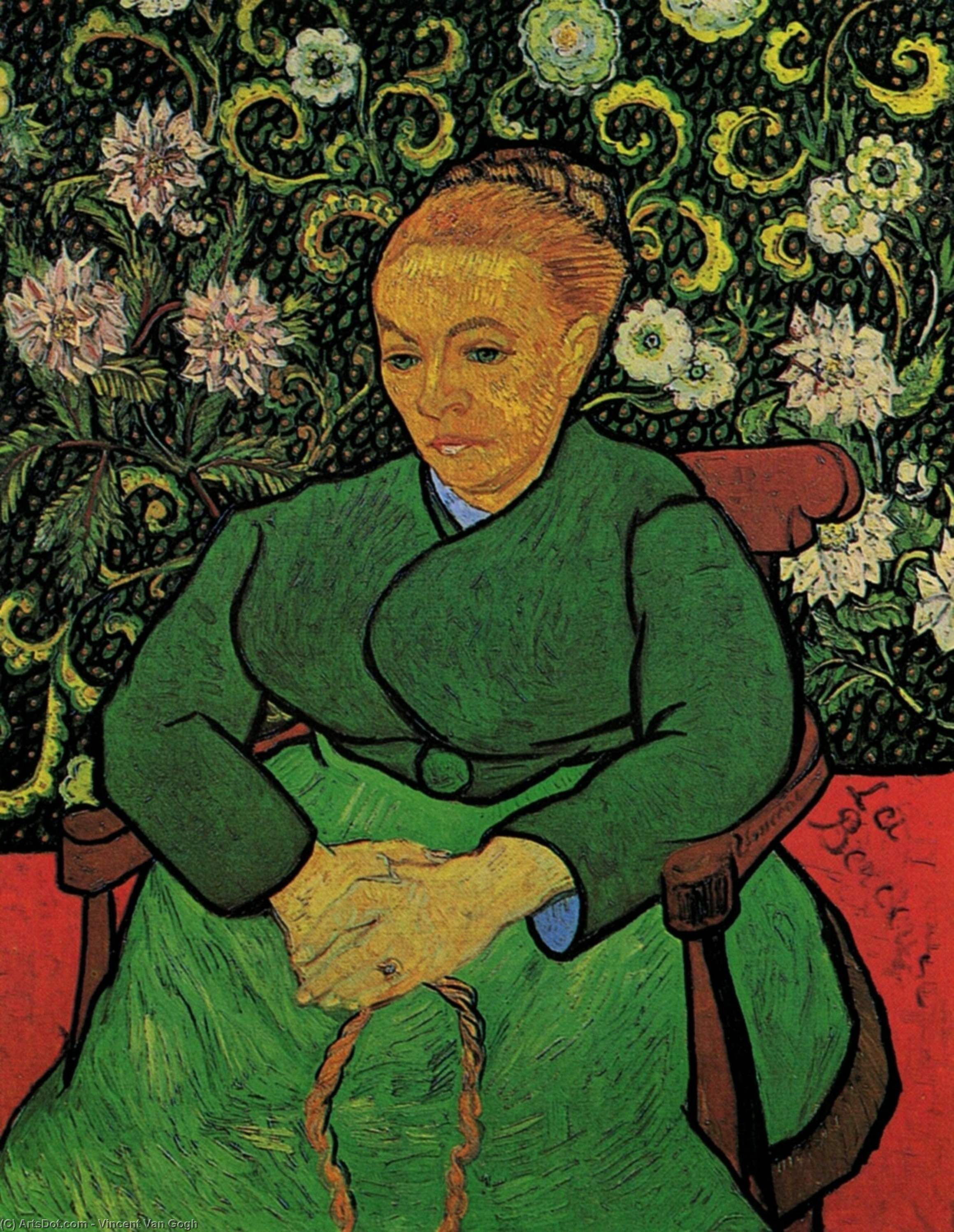 Madame Augustine Roulin — Vincent Willem Van Gogh